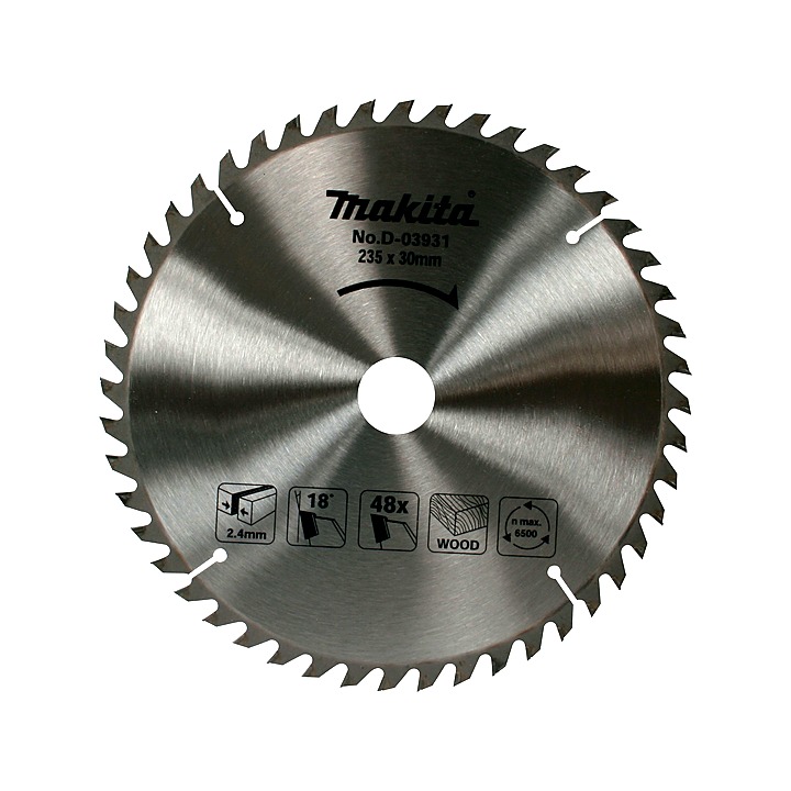 Makita Wood Cutting Circular Saw Blade 165mm 40T 20mm