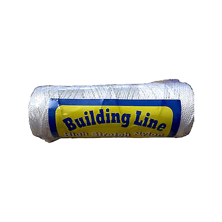 Tayler Builders Line 105m White High Stretch Nylon