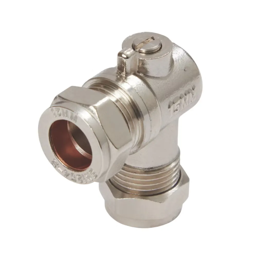 15mm Angled Isolating Valve