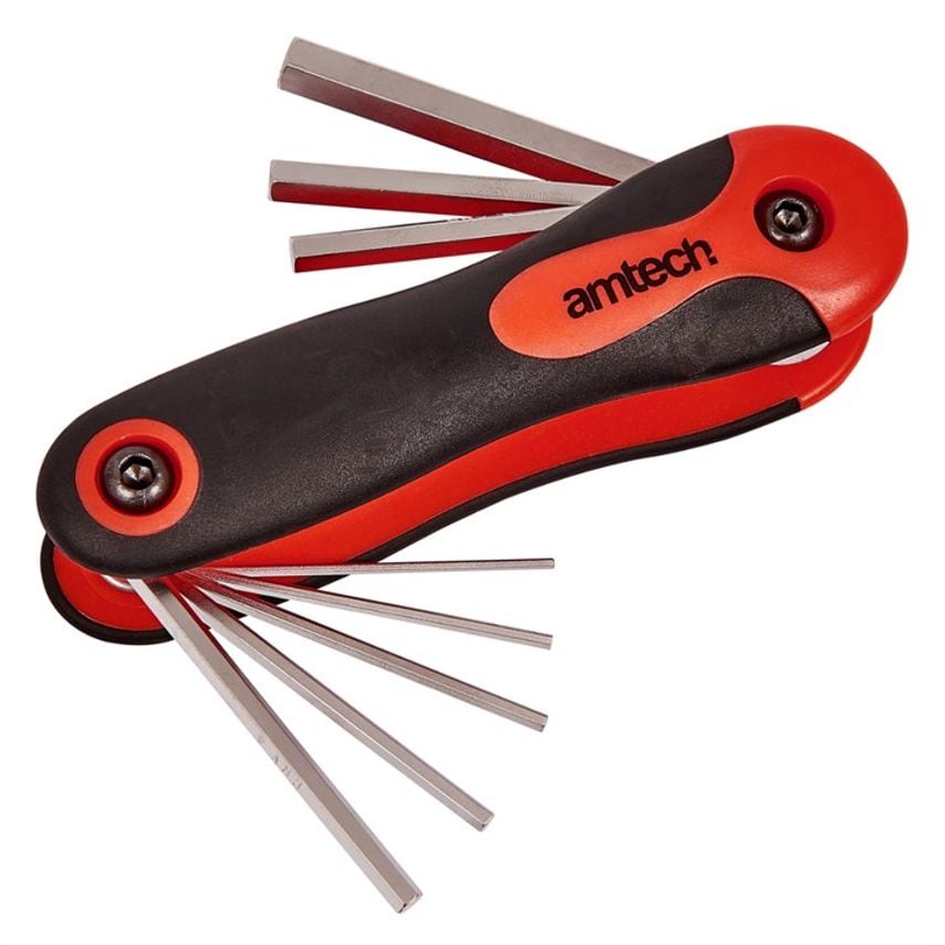 Amtech 8 Piece Folding Key Set