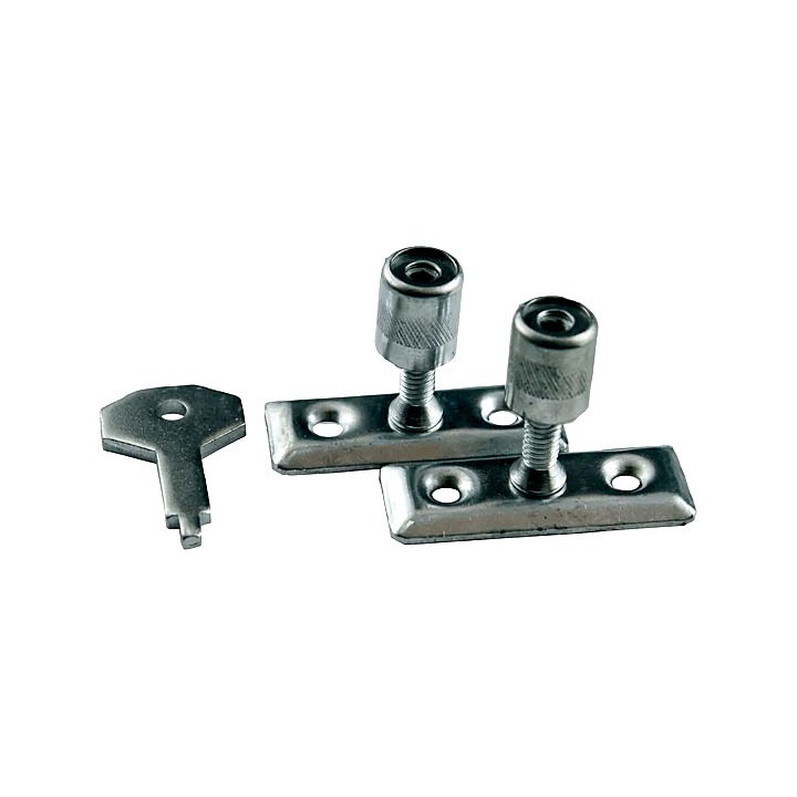 Supreme Casement Stay Locks Chrome