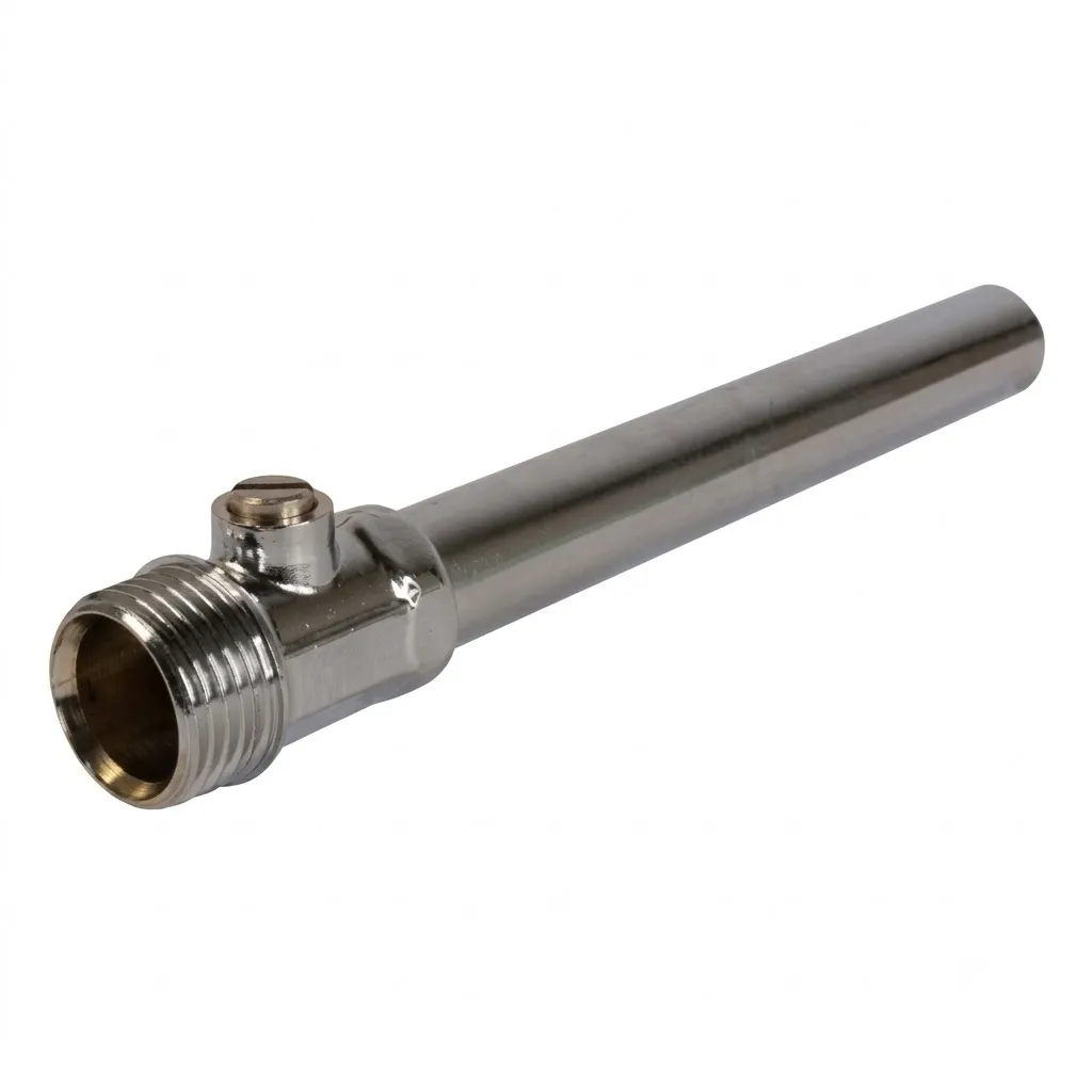 1/2" Radiator Extension with Isolation Valve