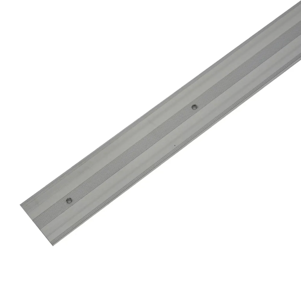 25mm x 0.9m Carpet Cover Strip Chrome