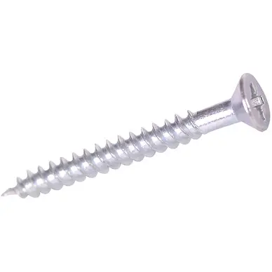 6 x 1-3/4" Twinthread Pozi Csk Screws Box of 200