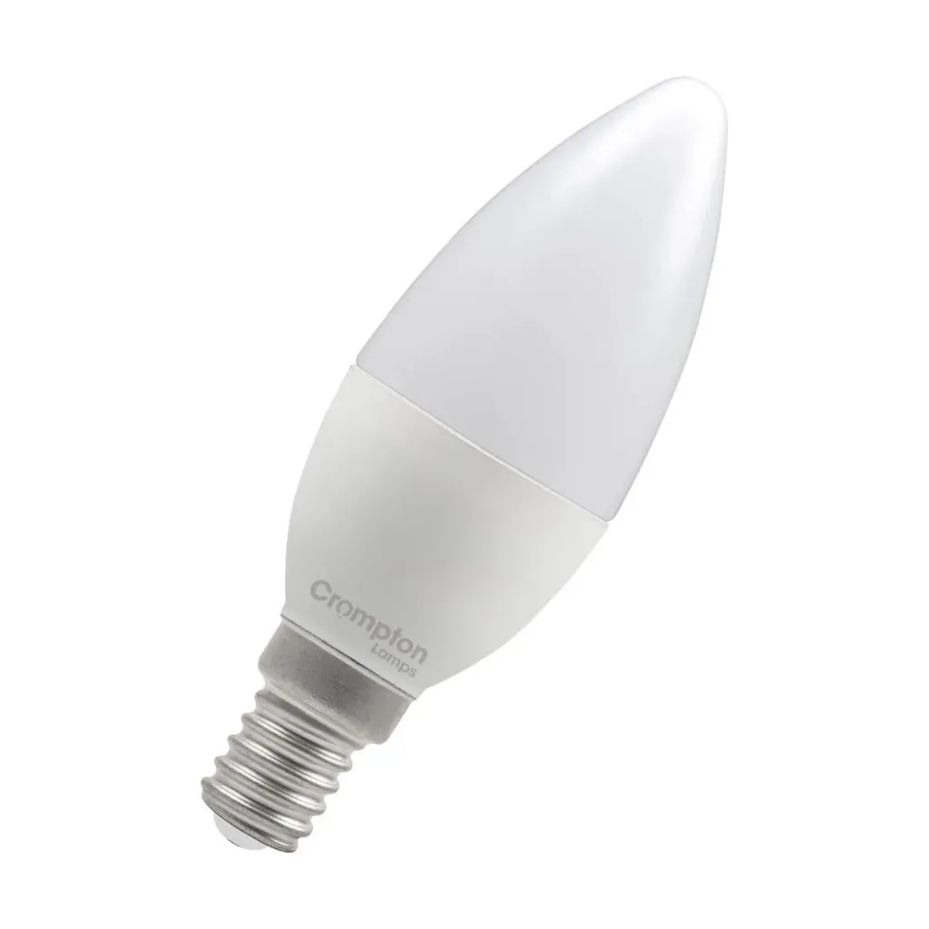 Crompton LED Small Screw Candle Dim Warm White
