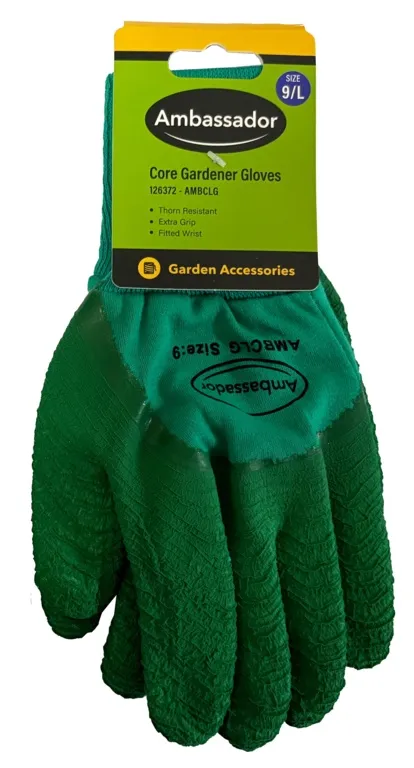 Ambassador Core Gardener Green Gloves Large