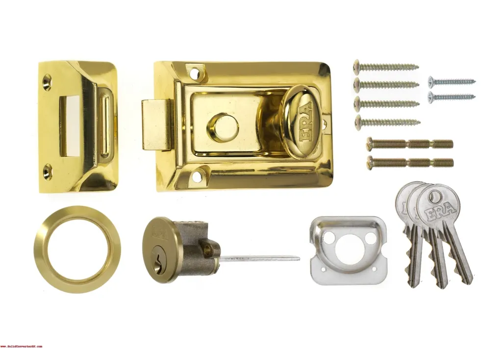 Era Traditional Nightlatch Brass