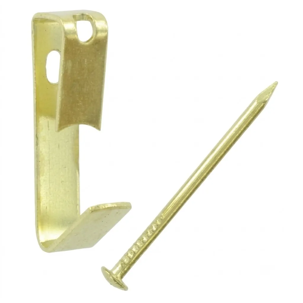 Single Picture Hooks & Pins Pack of 10