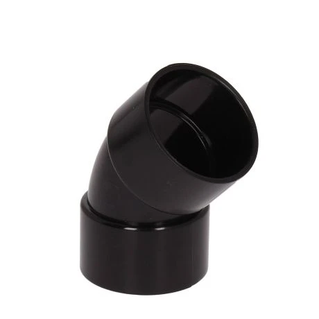 32mm Solvent Weld 45° Elbow Black