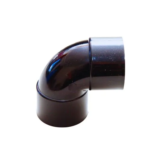 32mm Elbow 90° Solvent Weld Black