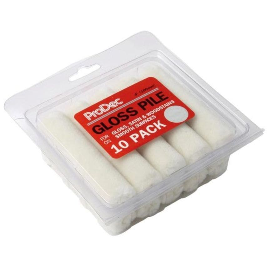 Prodec 4"(100mm) Gloss Pile Mini Rollers Refill