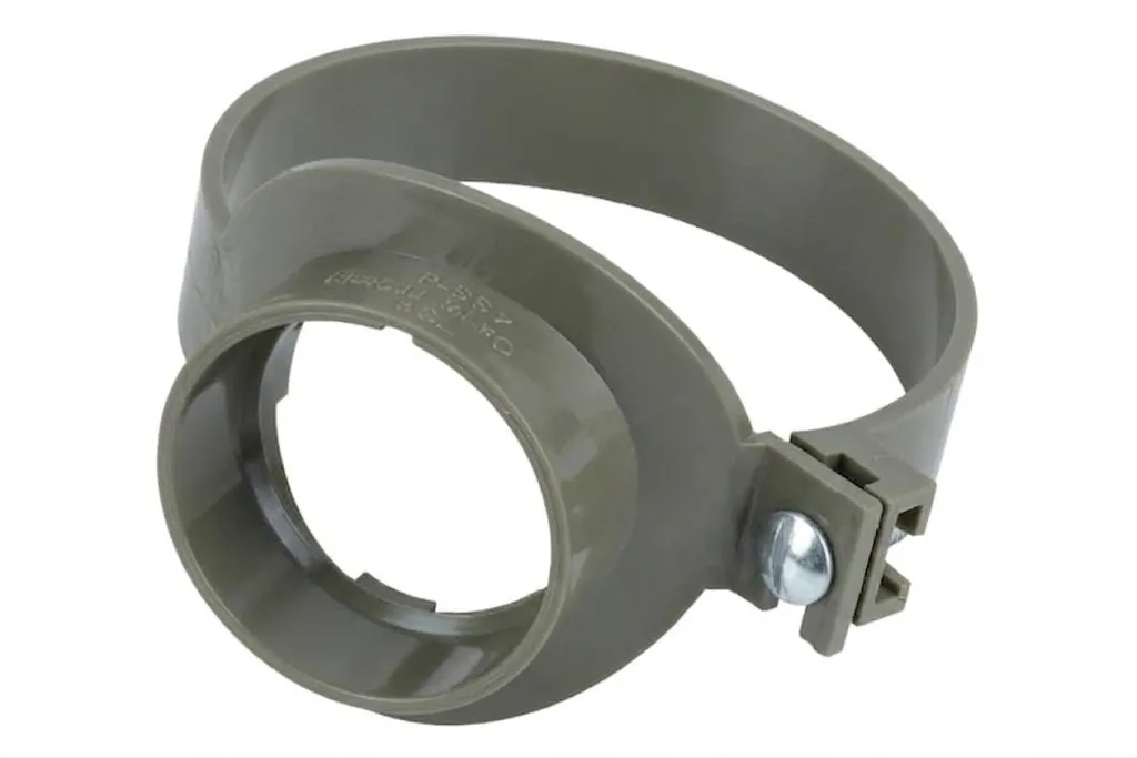 110mm Soil Bolted Bolt Strap Grey