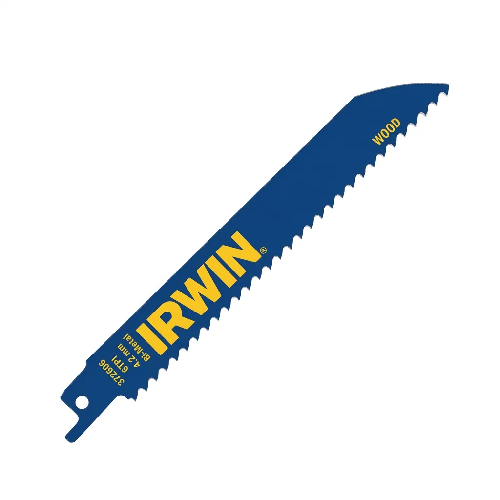 Irwin Reciprocating Wood Saw Blades 150mm 5 Pack