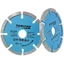 Toolpak Mortar Raking Diamond Blade 115mm x 6mm 2 Pack