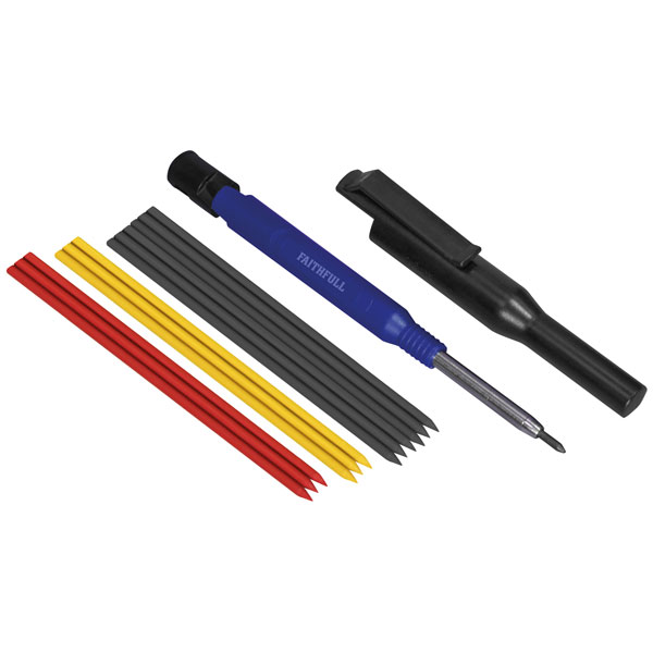 Faithfull Long Reach Pencil & Marking Set