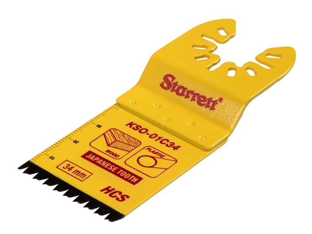 Starrett Japanese Teeth Plunge Oscillating Blade40 x 34mm