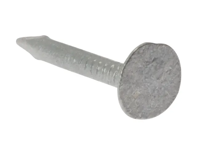 ForgeFix Galvanised Clout Nails Galvanised 25mm 500g