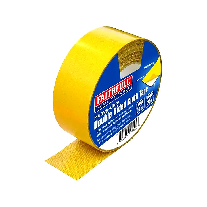 Faithfull Double Sided Tape 50mm x 25m