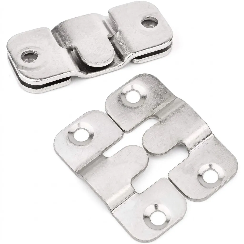 Flush Interlocking Heavy Duty Hooks 4 Pack