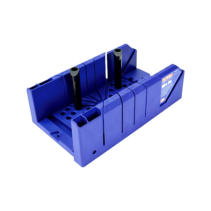 Faithfull Mitre Box with Clamping Pegs
