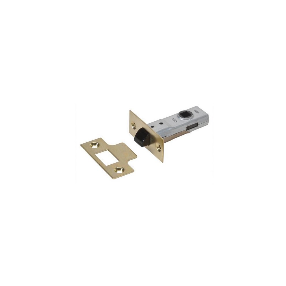 UNION Tubular Latch Polished Brass 2.5"