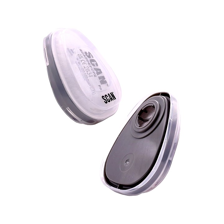 Scan Mask P2 Particle Filter Cartridge 2 Pack