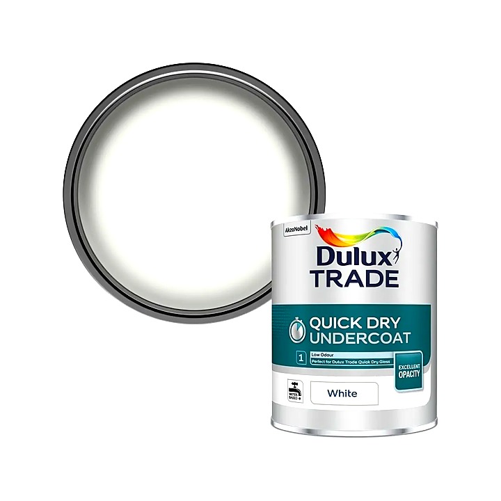 Dulux Trade Quick Dry Undercoat White 1L
