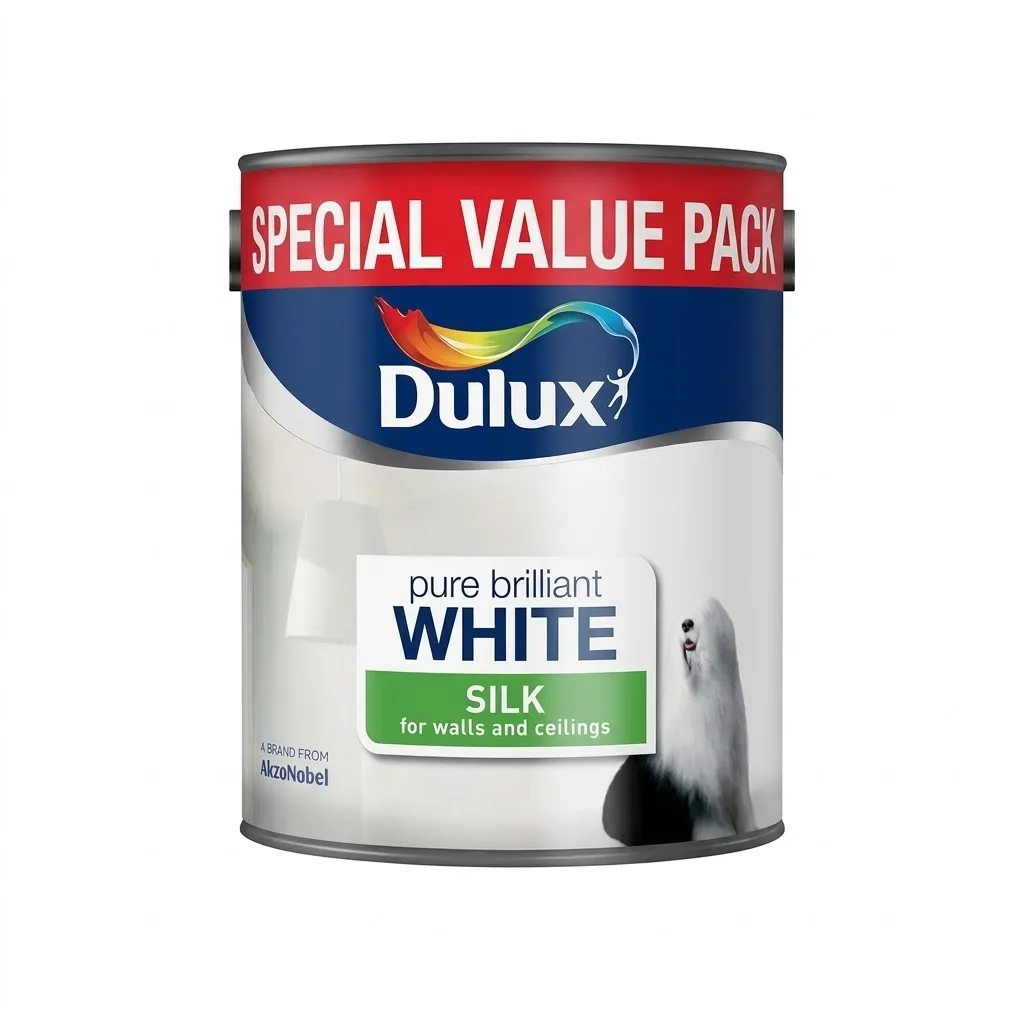 Dulux Pure Brilliant White Silk 3L