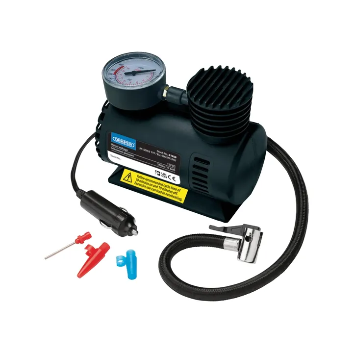 Draper Mini Air Compressor 12V