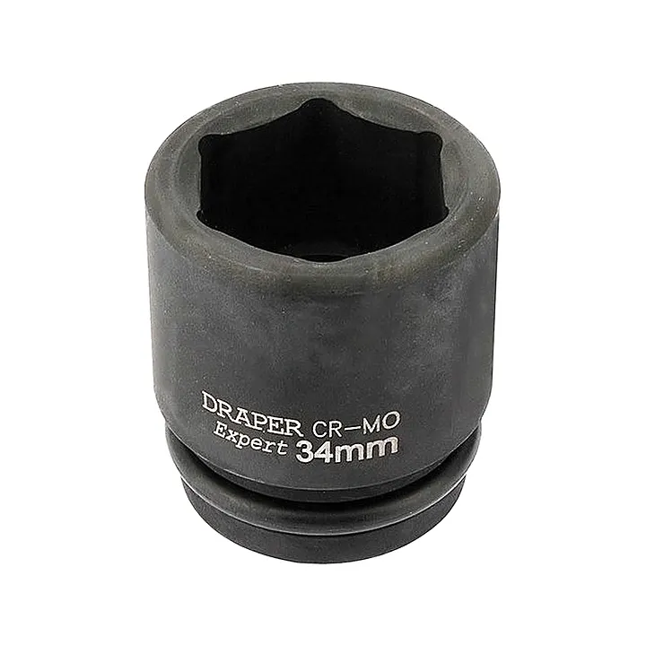 Draper Expert 34mm Hexagon Socket 3/4" Drive