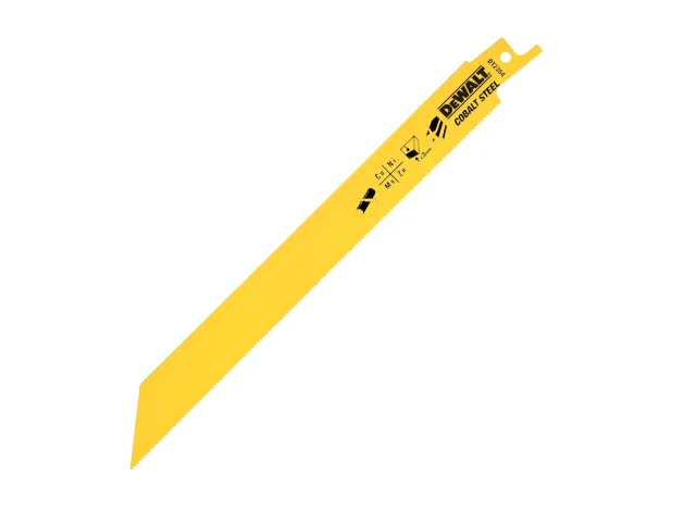 Dewalt Bi-Metal Reciprocating Blade for Metal 203mm 5 Pack