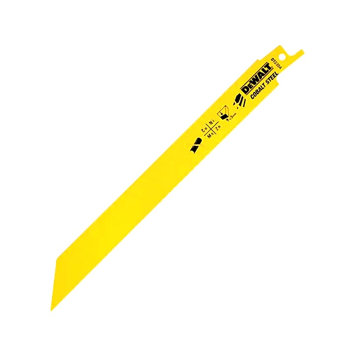 Dewalt Bi-Metal Reciprocating Blade for Metal 203mm 5 Pack