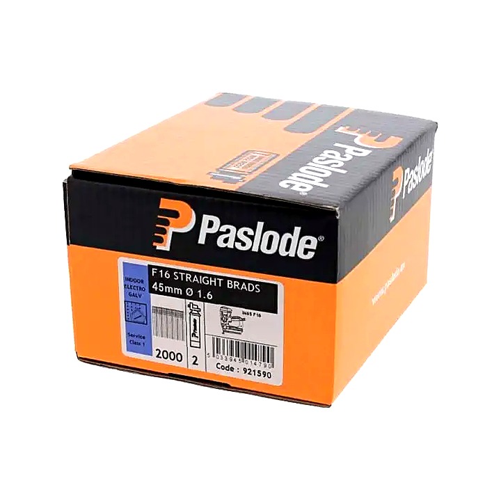 Paslode F16 Straight Brad 45mm