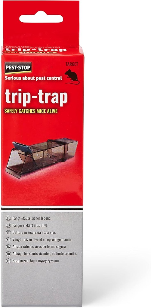 Pest Stop Trip Trap Humane Mouse Trap