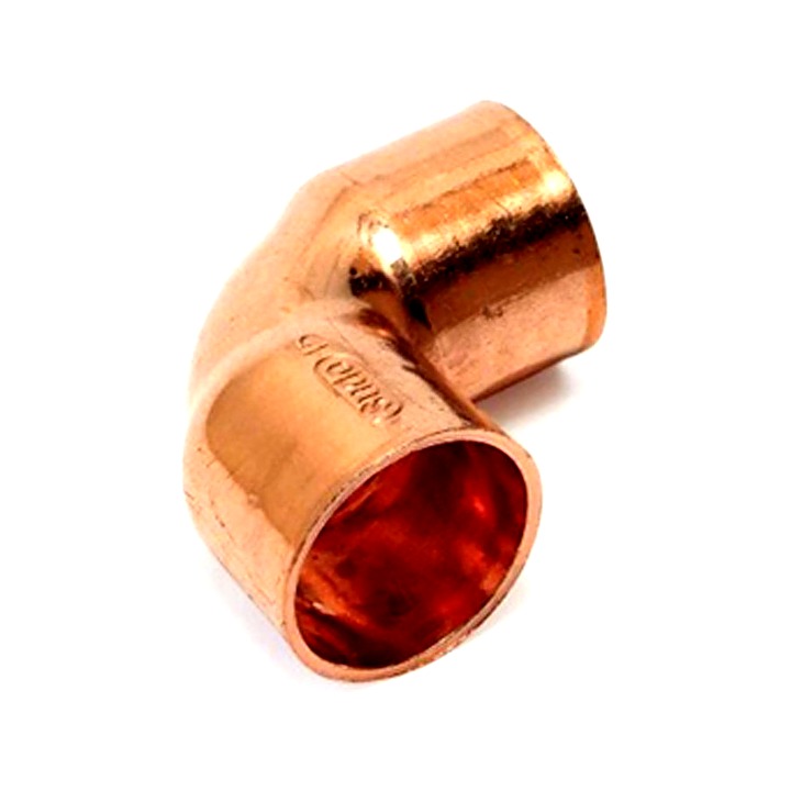 15mm Copper End Feed Equal Elbow 90°