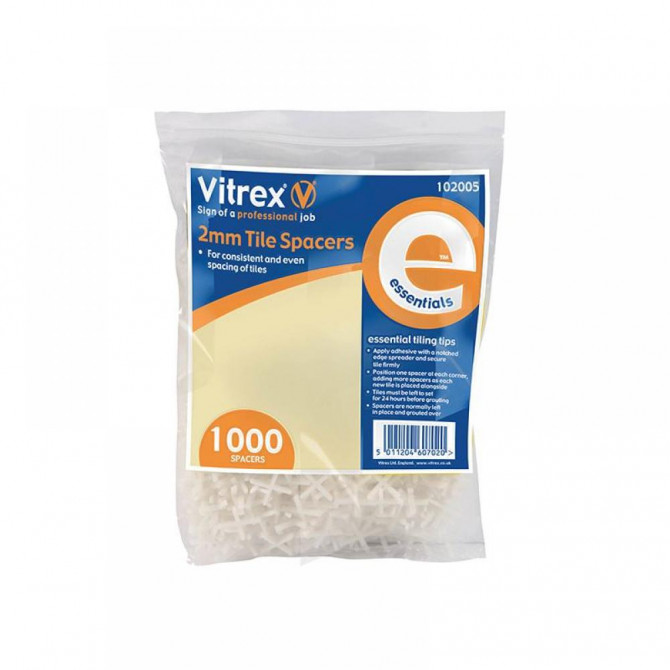 Vitrex 2mm Tile Spacers