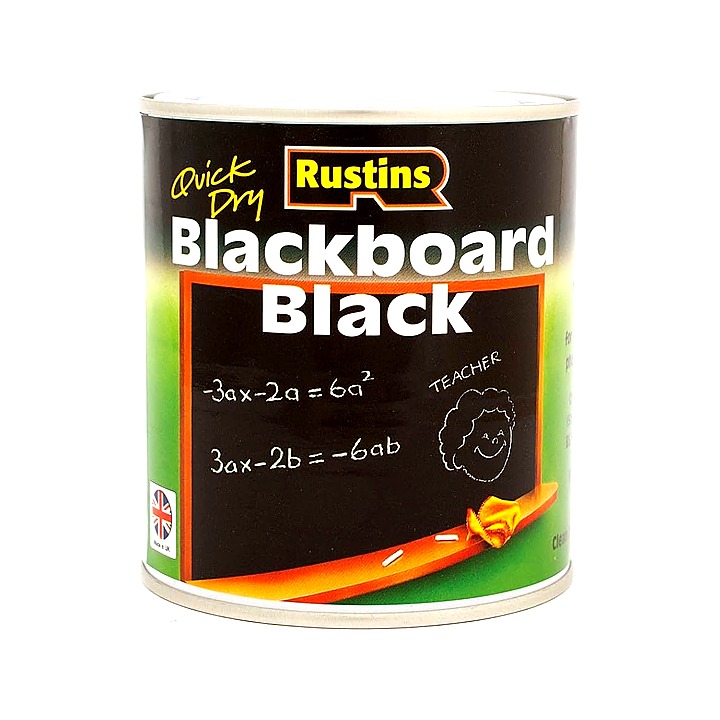 Rustins Quick Dry Blackboard Black 1L