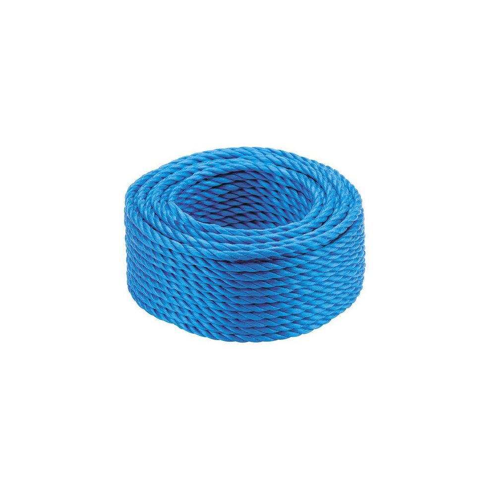 Faithfull Blue Polypropylene Rope 6mm x 30m
