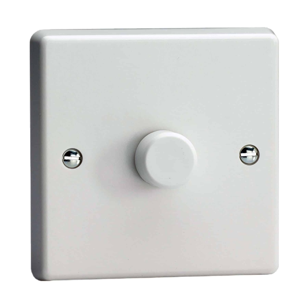 Thrion 1G 2W 400w Dimmer Switch White