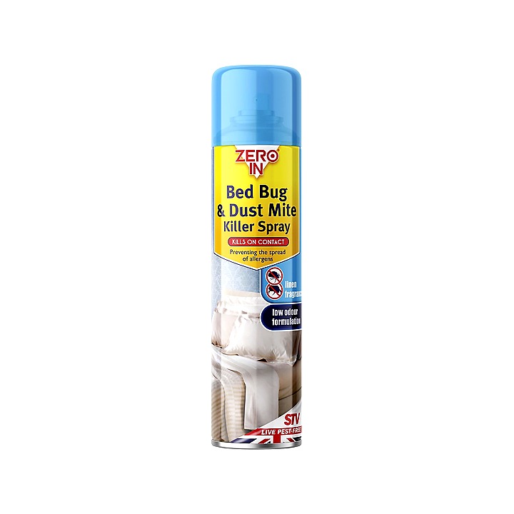 Zero In Bed Bug & Dust Mite Killer 300ml