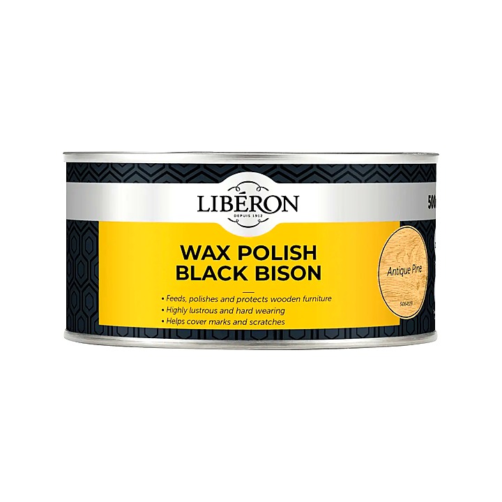 Liberon Black Bison Wax Satin Clear 500ml 