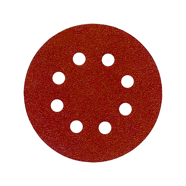 Toolpak 125mm 80 Grit Sanding Discs 10 Pack