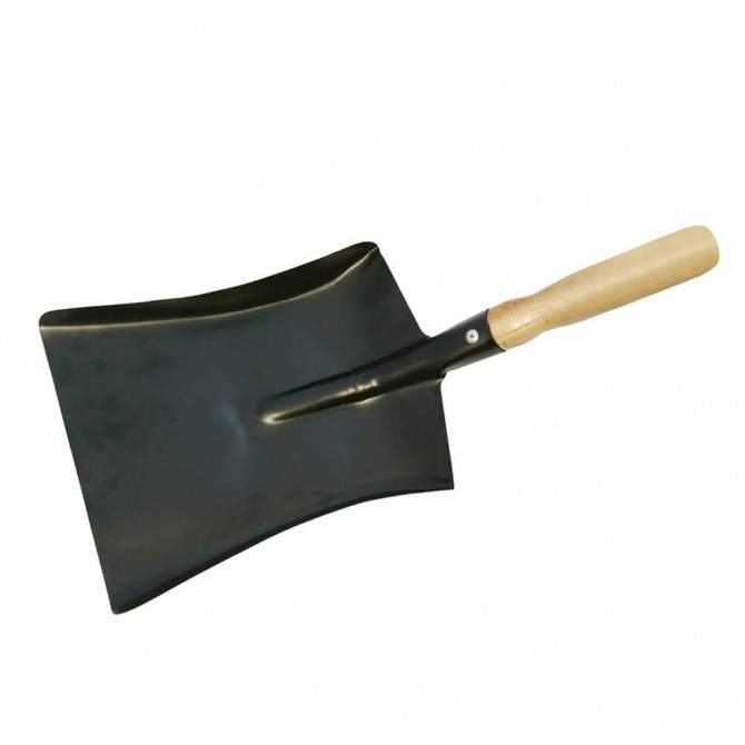 Silverline Hand Shovel Metal Dust Pan Wide