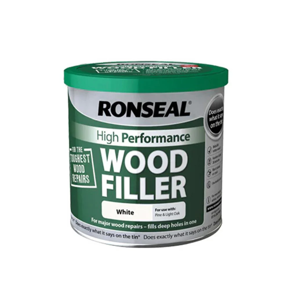 Ronseal White Wood Filler 550g