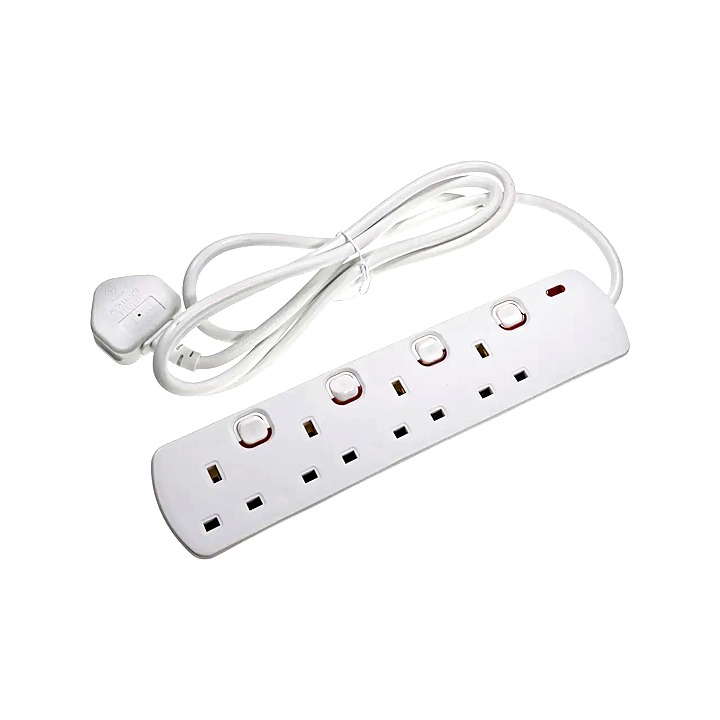 Switched Extension Lead 2m