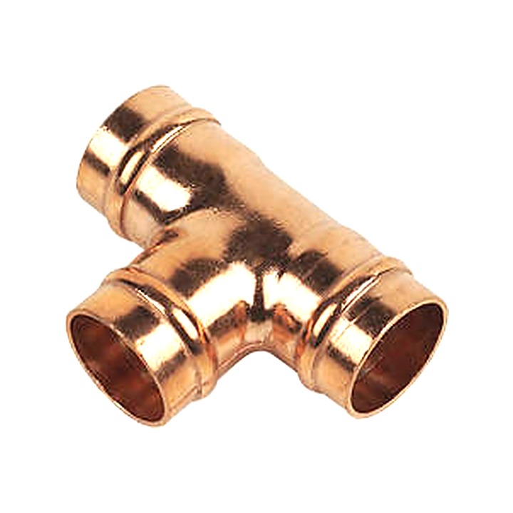15mm Solder Copper Equal Tee