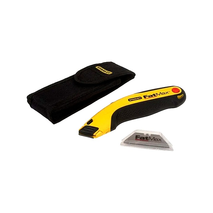 Stanley FatMax Retractable Knife + Holster & Blades