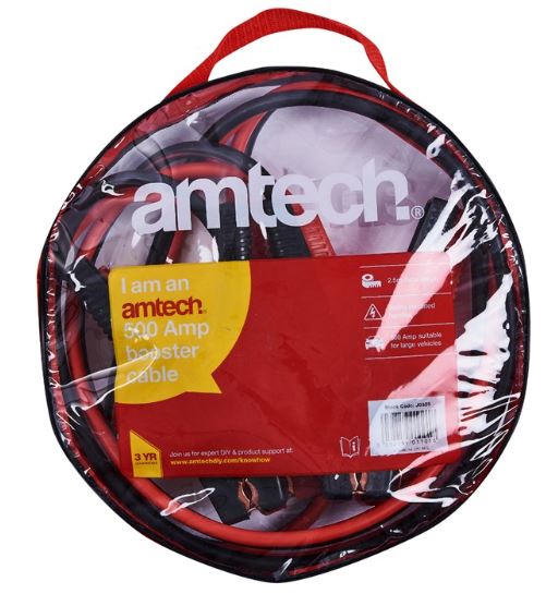Amtech 500 Amp Jump Lead