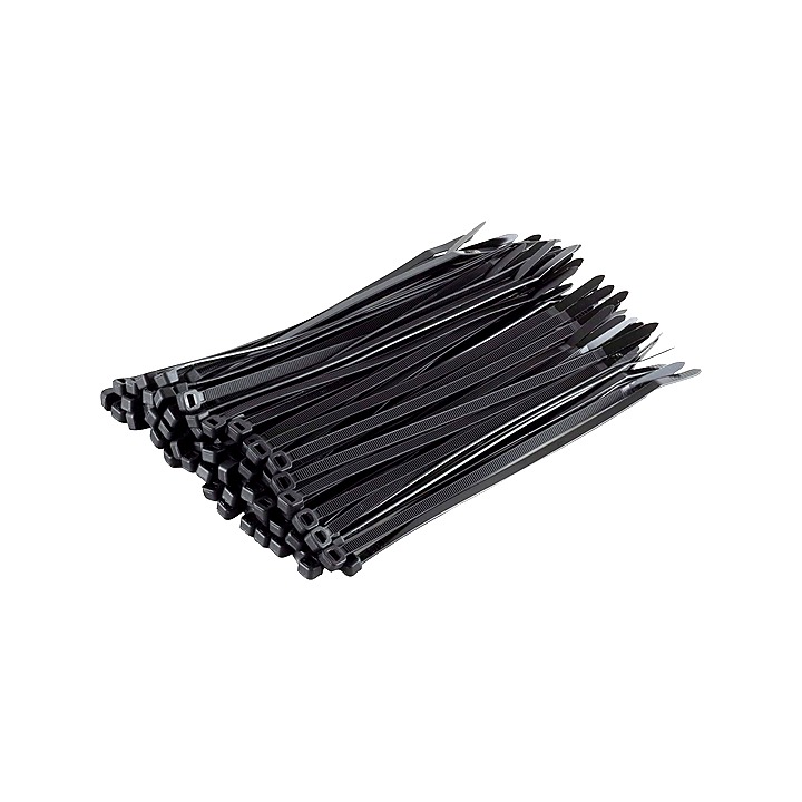 Black Cable Ties 100 Pack