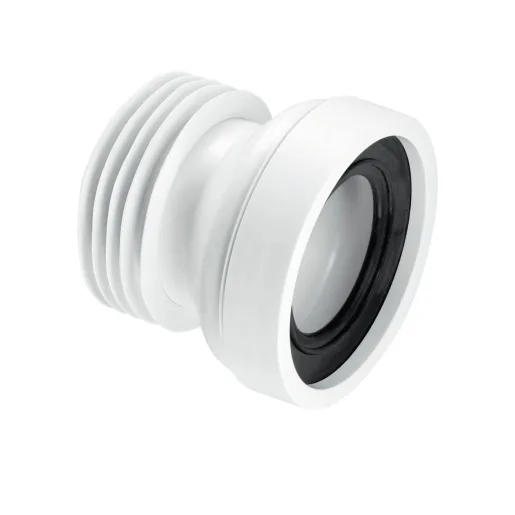 McAlpine 110mm Rigid Straight Pan Connector 